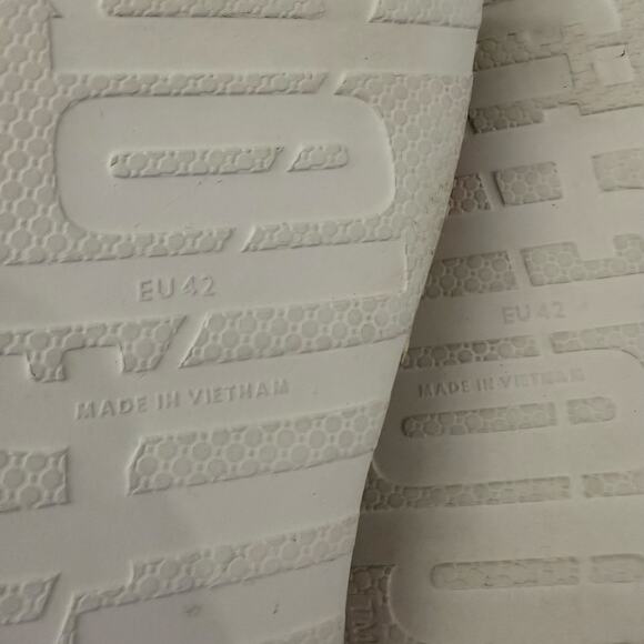 FitFlop iQushion Slides Size EU 42 US 10 Gray Cream Coral Lavender Sandal - Picture 10 of 10